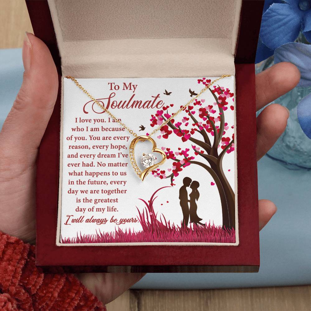 Soulmate-Greatest Day Forever Love Pendant Necklace