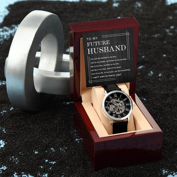 Enchanting Timeless Love | Future Husband Openwork Watch