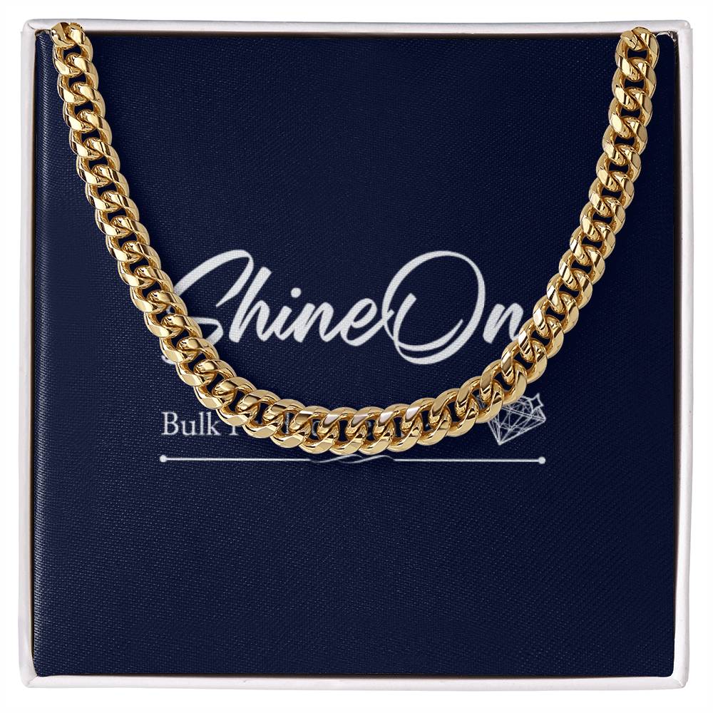 Exquisite Cuban Link Chain | Ideal Father's Day Gift