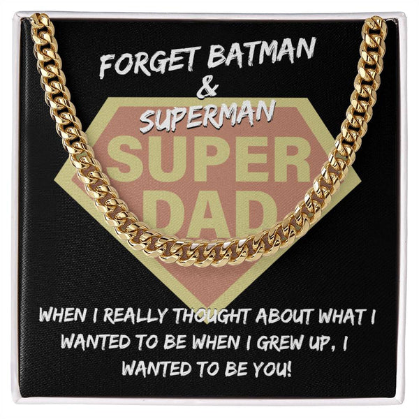 Dad-To Be You Exquisite Cuban Link Chain | Ideal Father's Day Gift