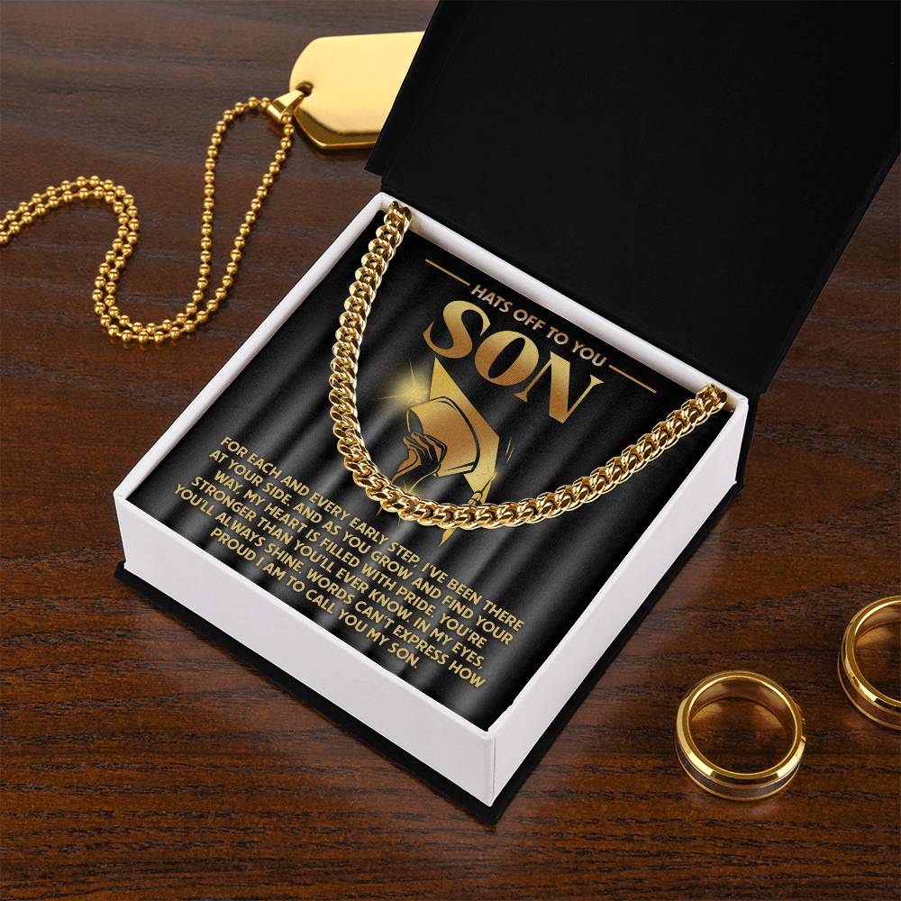 Son-You_ll Always Shine Cuban Link Chain