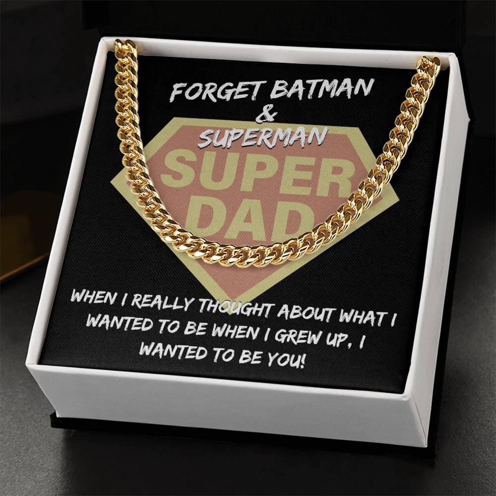 Dad-To Be You Exquisite Cuban Link Chain | Ideal Father's Day Gift
