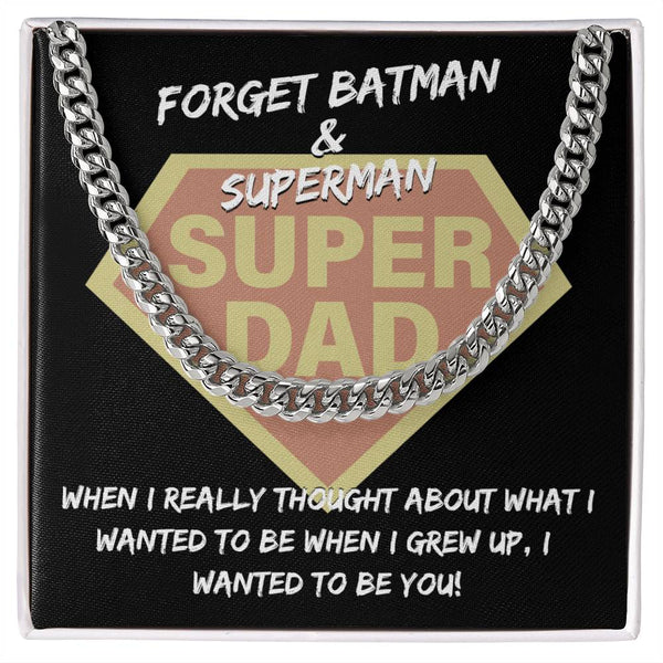 Dad-To Be You Exquisite Cuban Link Chain | Ideal Father's Day Gift