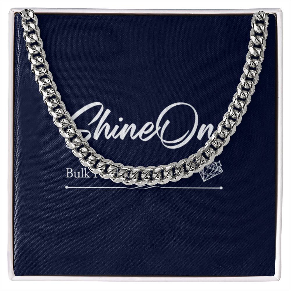 Exquisite Cuban Link Chain | Ideal Father's Day Gift