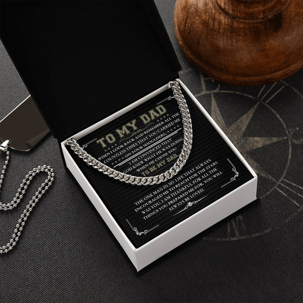 Eternal Bond: The Cuban Chain Necklace - A Father's Day Gift of Countless Times