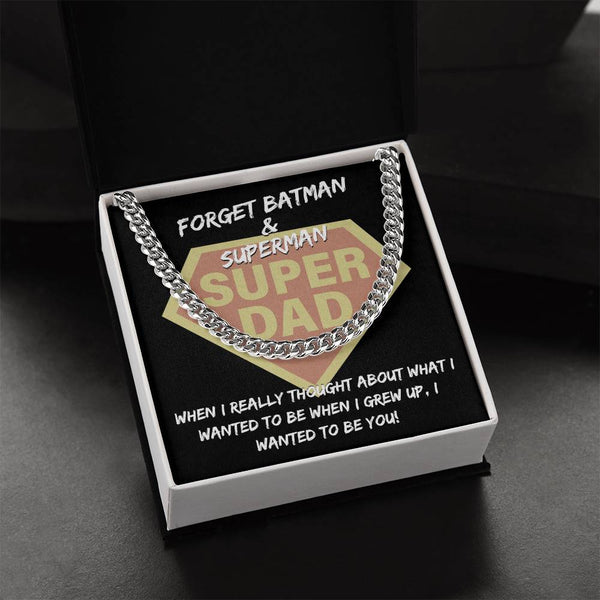 Dad-To Be You Exquisite Cuban Link Chain | Ideal Father's Day Gift