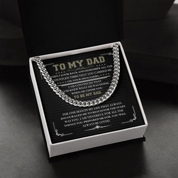Eternal Bond: The Cuban Chain Necklace - A Father's Day Gift of Countless Times