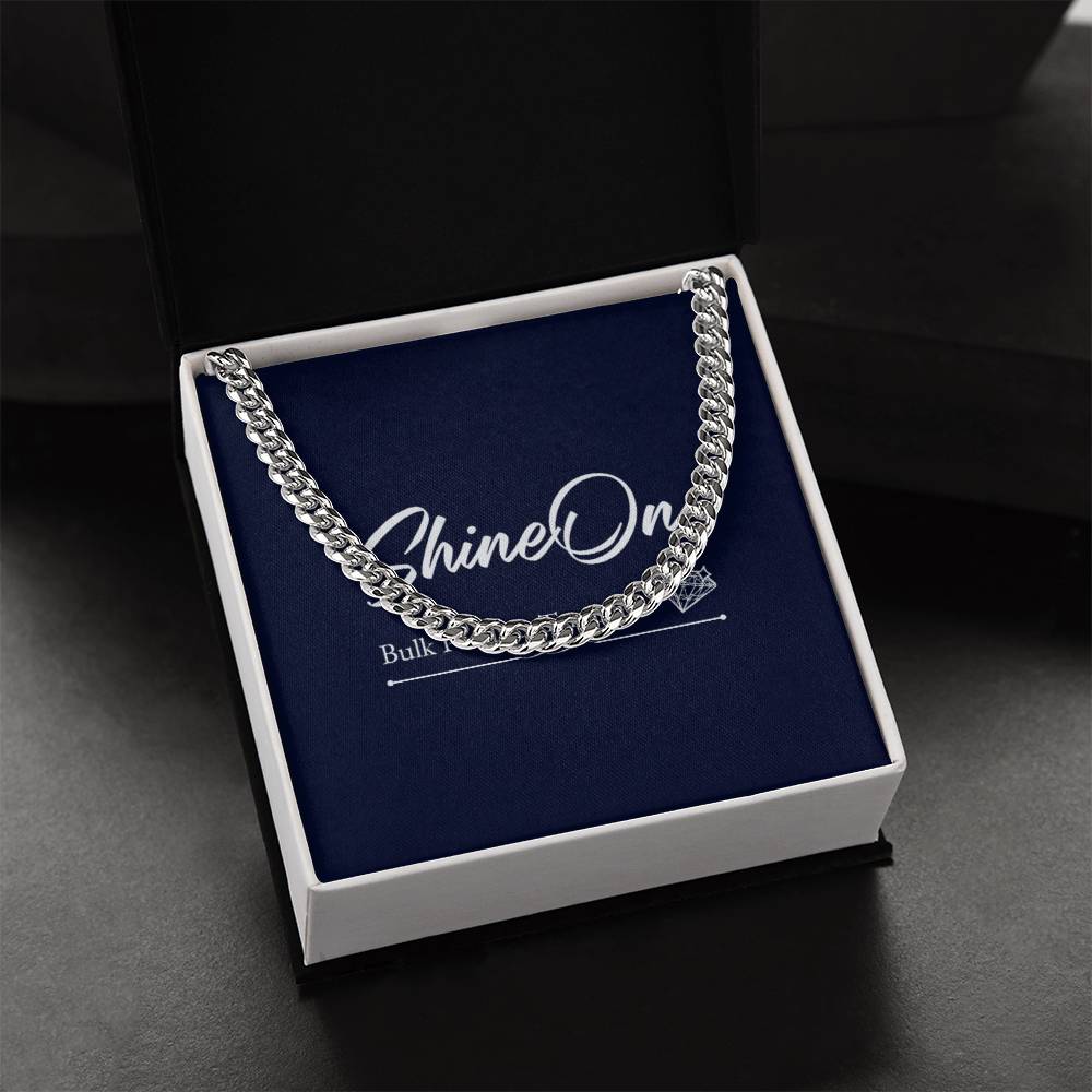 Exquisite Cuban Link Chain | Ideal Father's Day Gift