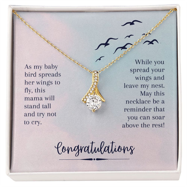 Shining Bright: The Eternal Hope Necklace, A Perfect Graduation Gift for Her
