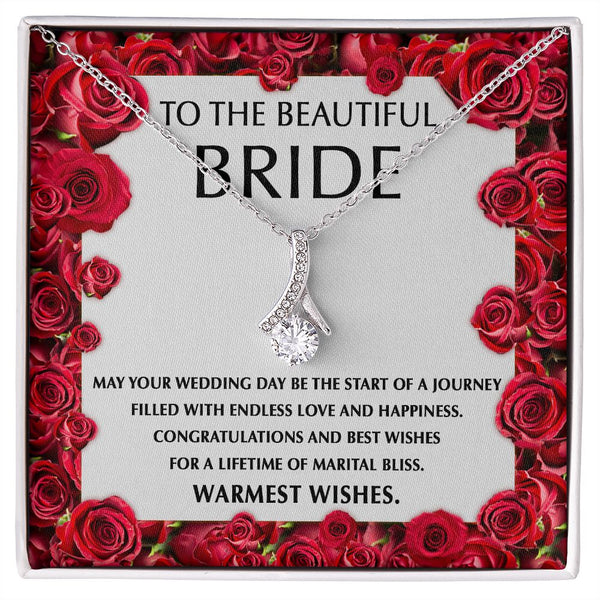 Bride-Endless Love Alluring Beauty Necklace