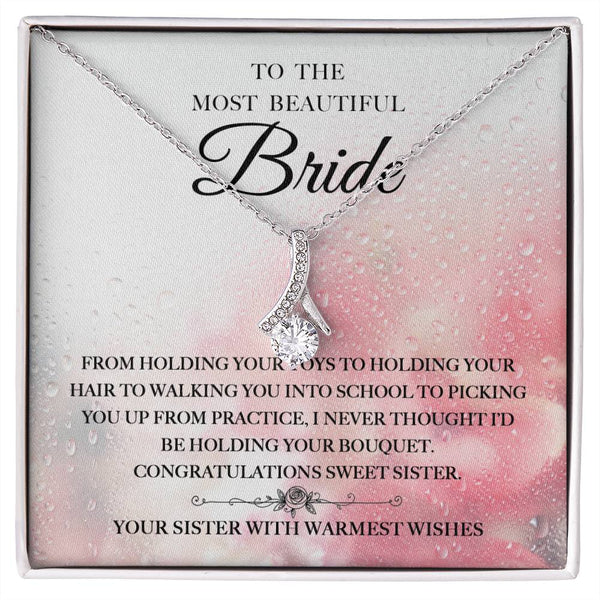 Alluring necklace for bride