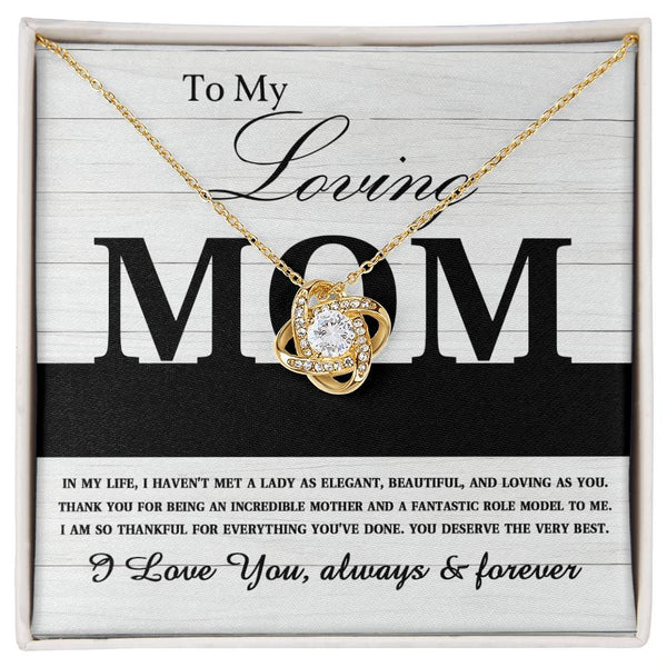 Mom-Loving As You Love Knot Necklace