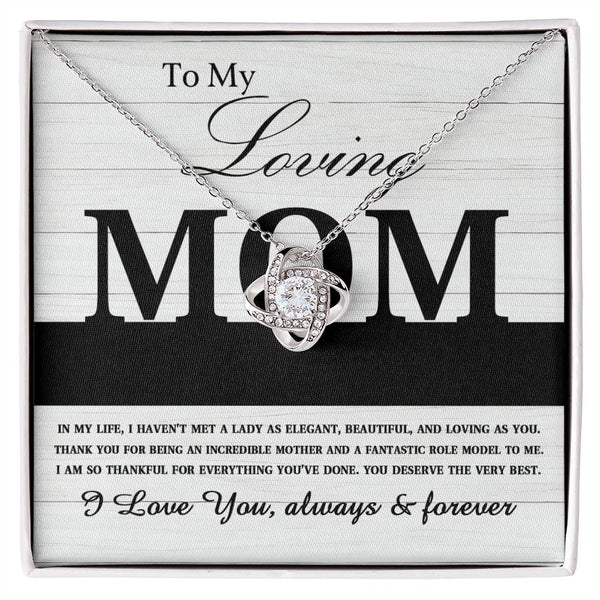 Mom-Loving As You Love Knot Necklace