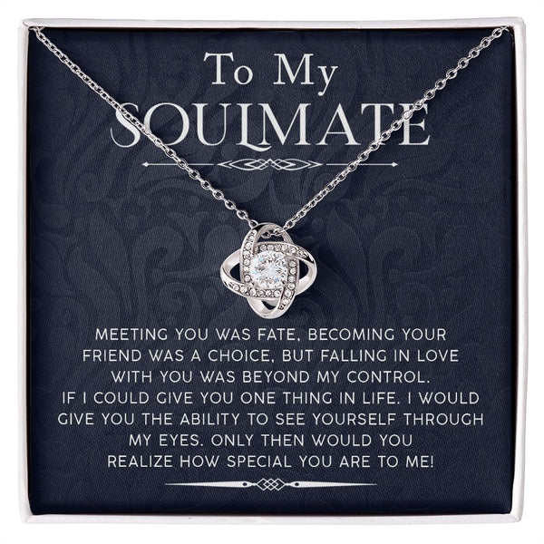 Soulmate Love Knot Necklace: A Symbol of Eternal Connection