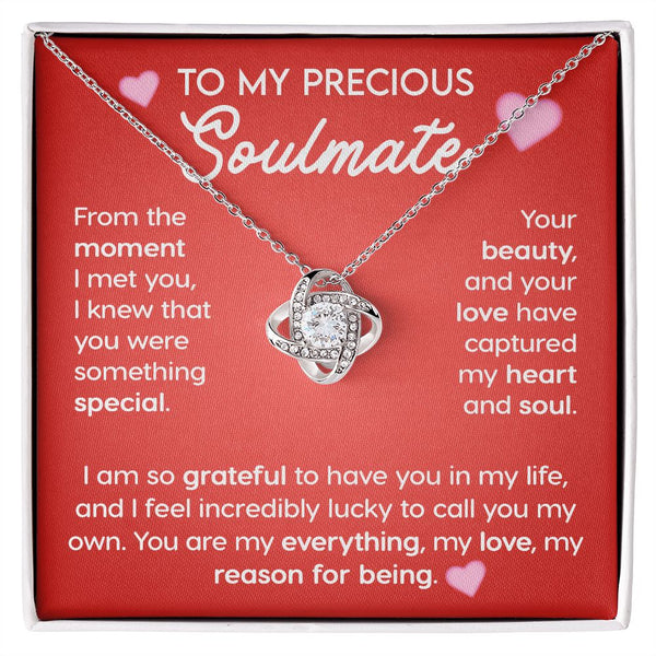 Soulmate's Love Knot Necklace: A Symbol of Eternal Connection