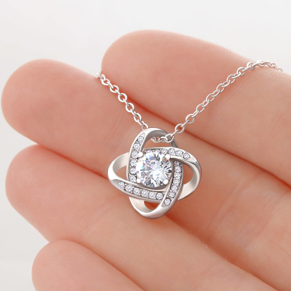Symbol of Unity - Love knot Necklace for my Daughter