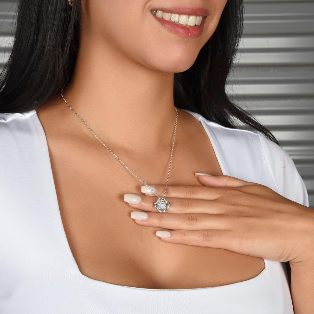 Love Knot Necklace: A Heartfelt Gift for an Extraordinary Grandma