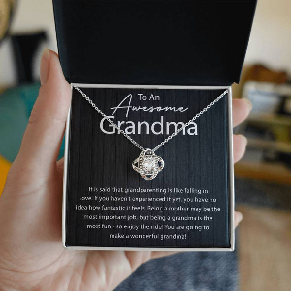 Love Knot Necklace: A Heartfelt Gift for an Extraordinary Grandma