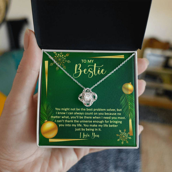 Love Knot Necklace Bestie-Problem Solver