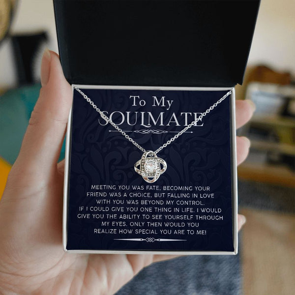 Soulmate Love Knot Necklace: A Symbol of Eternal Connection