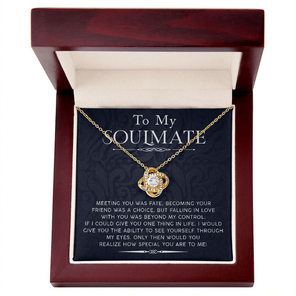 Soulmate Love Knot Necklace: A Symbol of Eternal Connection