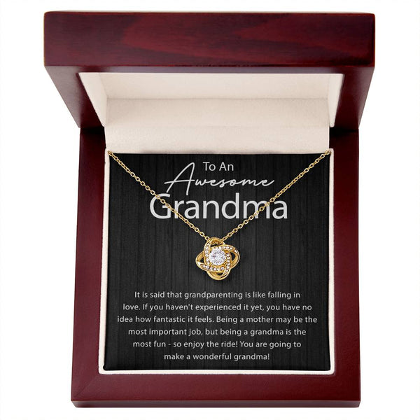 Love Knot Necklace: A Heartfelt Gift for an Extraordinary Grandma