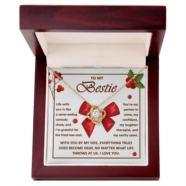 Love Knot Necklace Bestie-Life With You