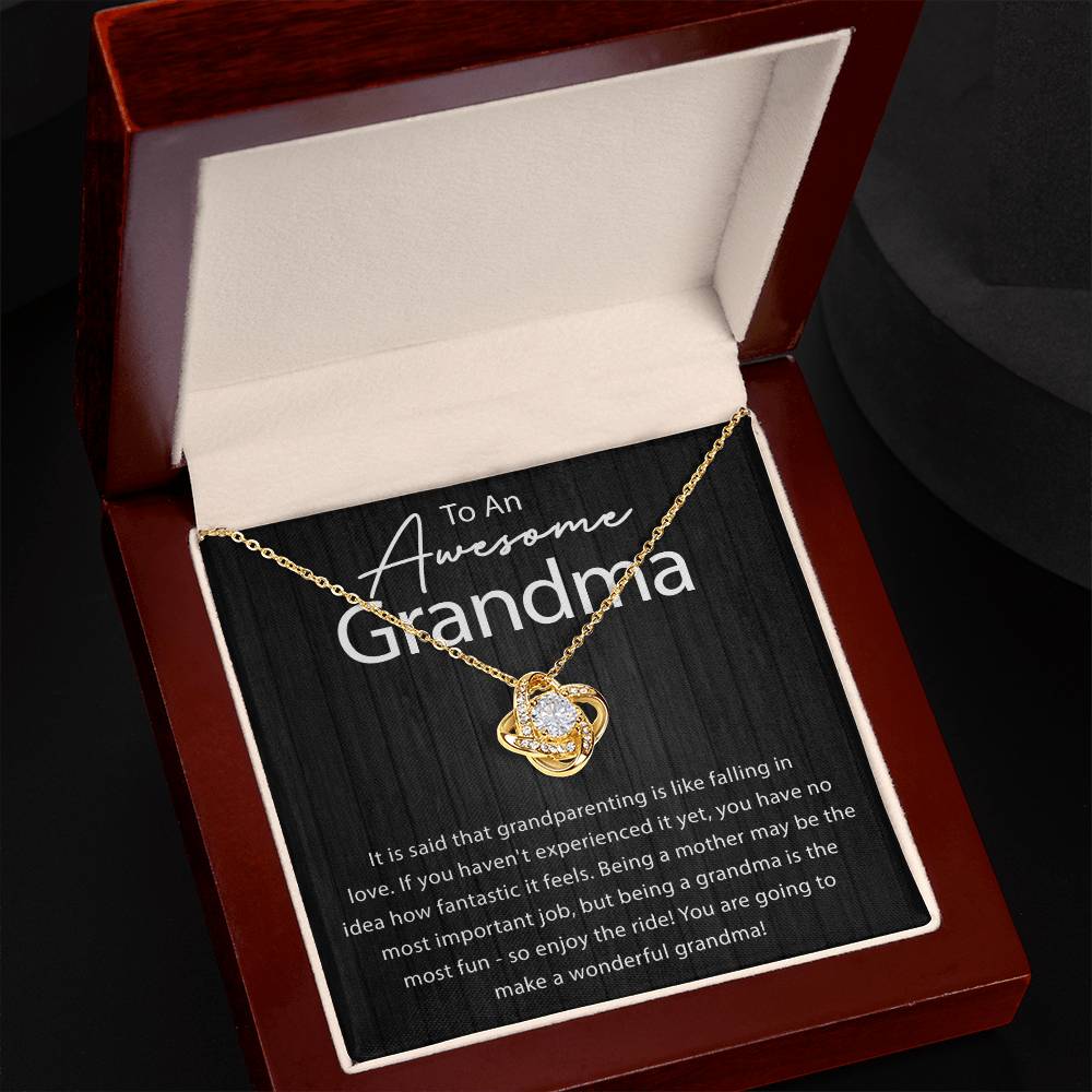 Love Knot Necklace: A Heartfelt Gift for an Extraordinary Grandma