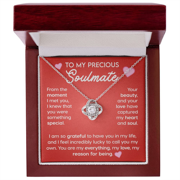 Soulmate's Love Knot Necklace: A Symbol of Eternal Connection