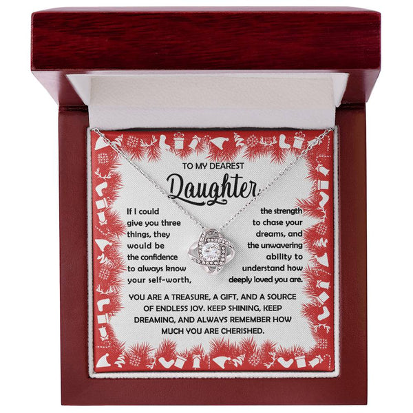 Love Knot Necklace Daughter-Three Things