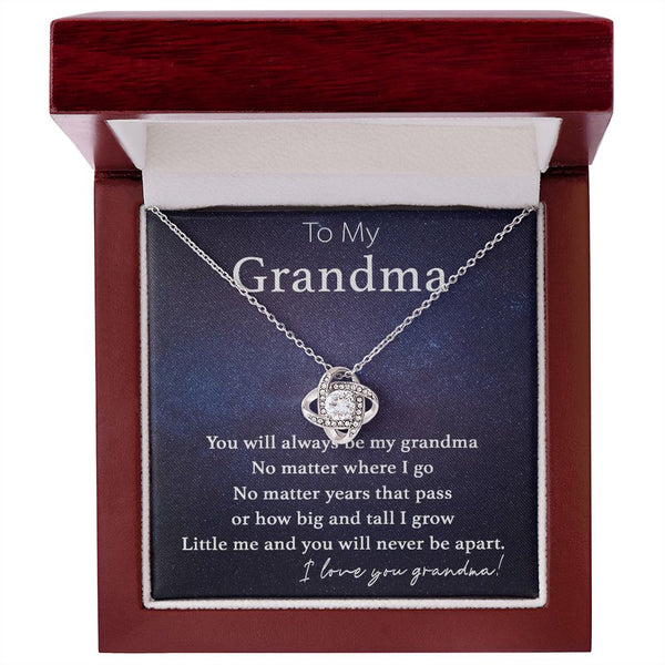 Love Knot Necklace: A Heartfelt Gift for Grandma's Eternal Love