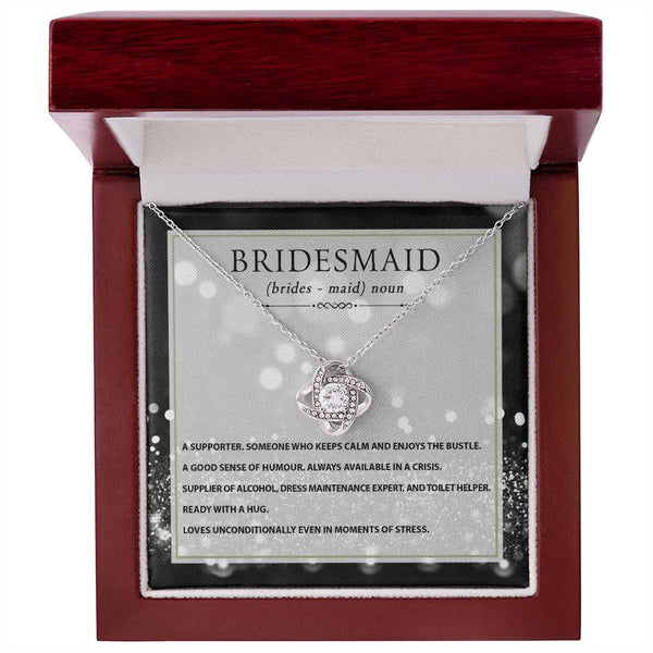 Premium Quality Bridesmaid Necklace - Necklace made with high-quality materials.