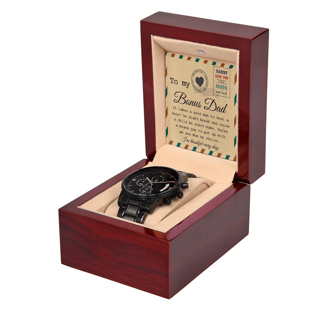Bonus Dad-Heal A Heart- Stylish Chronograph Watch | Perfect Father's Day Gift