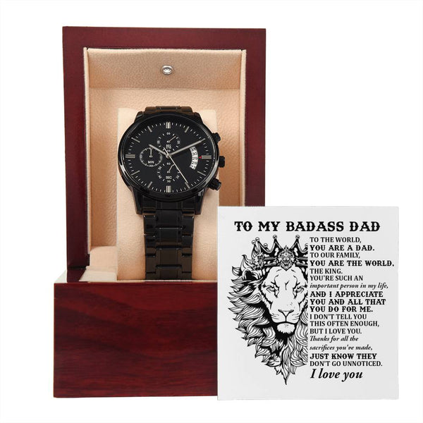 Dad-Important Person-Stylish Chronograph Watch | Perfect Father's Day Gift