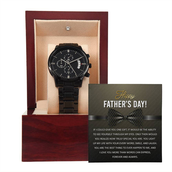 Father's Day-Truly Special-Metal Chronograph Watch | Perfect Father's Day Gift