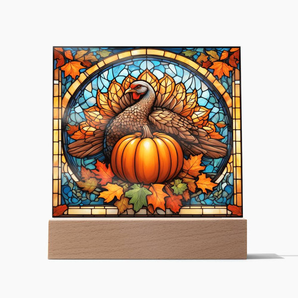 Pumpkin Turkey - Acrylic Plaques