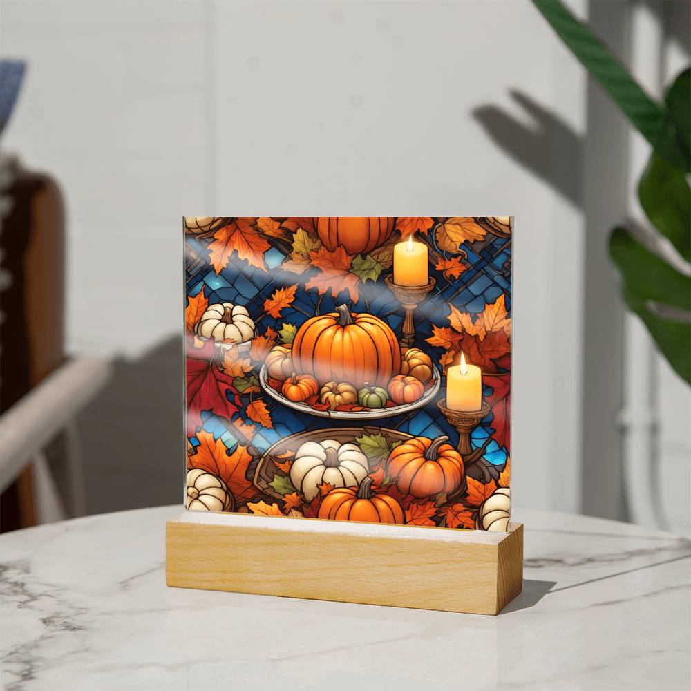 Warm Thanksgiving - Acrylic Plaque