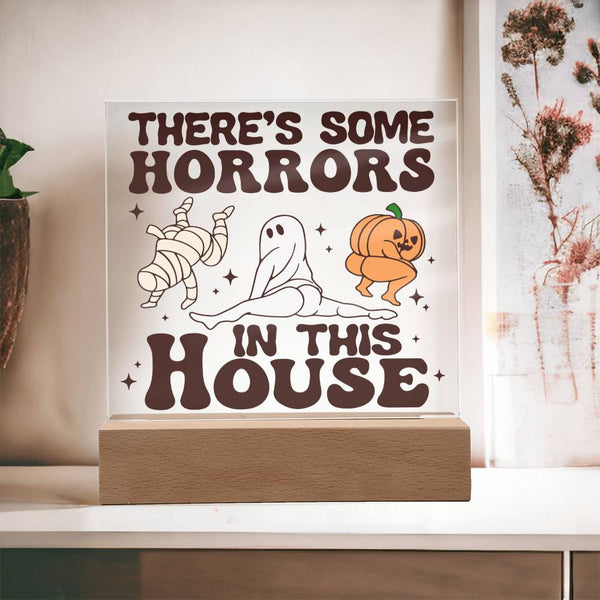 There's Some Horrors in This House - Plaque