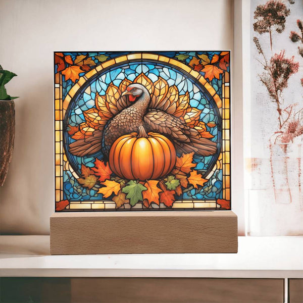 Pumpkin Turkey - Acrylic Plaques