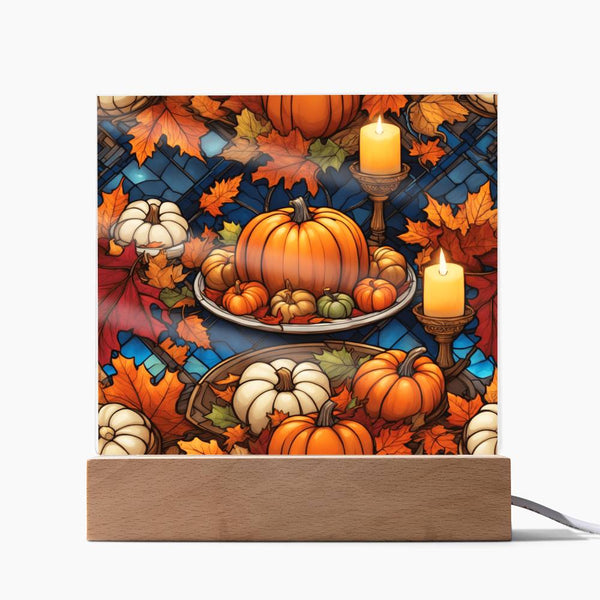 Warm Thanksgiving - Acrylic Plaque