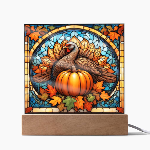 Pumpkin Turkey - Acrylic Plaques