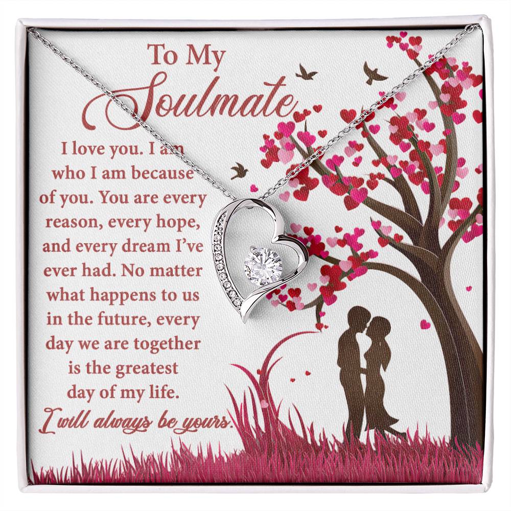 Soulmate-Greatest Day Forever Love Pendant Necklace