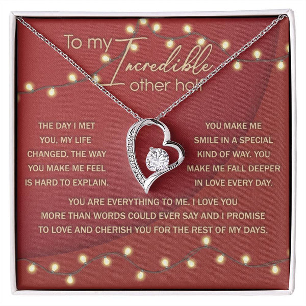 Soulmate-Hard To Explain Forever Love Pendant Necklace