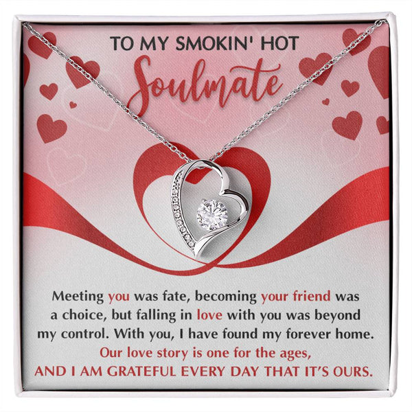 Soulmate-My Forever Home Forever Love Pendant Necklace
