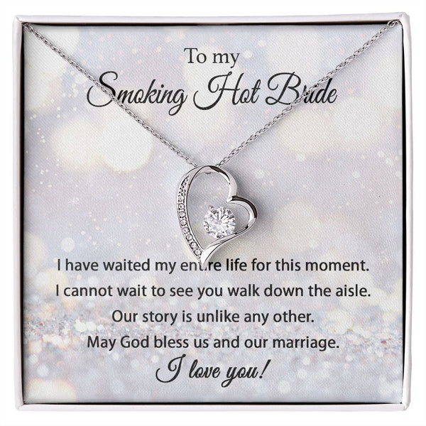 Heart Shaped Necklace: A Symbol of Eternal Love for My Smoking Hot Bride