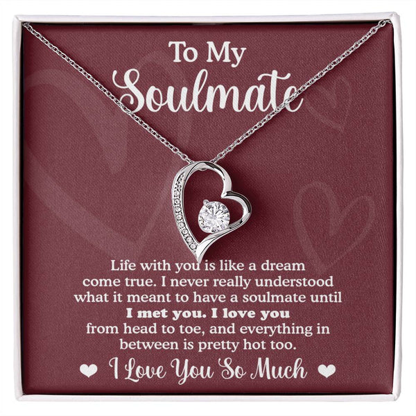 Soulmate-Dream Come True Forever Love Pendant Necklace