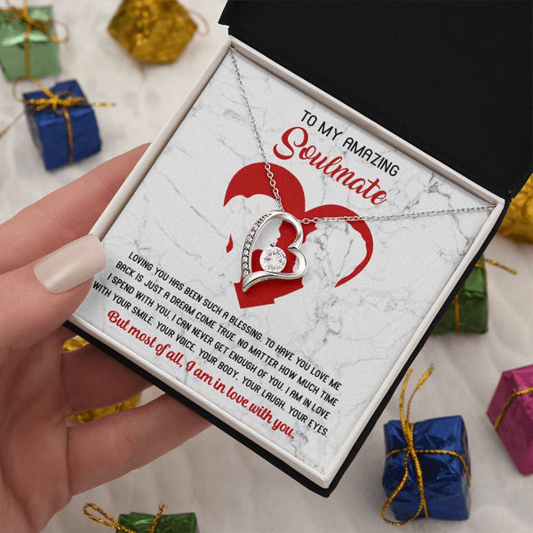 Soulmate-Never Get Enough Forever Love Pendant Necklace
