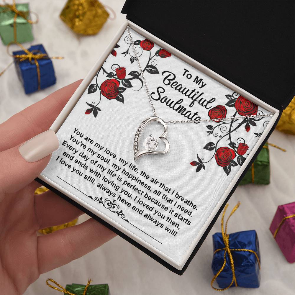 Soulmate-My Soul Forever Love Pendant Necklace