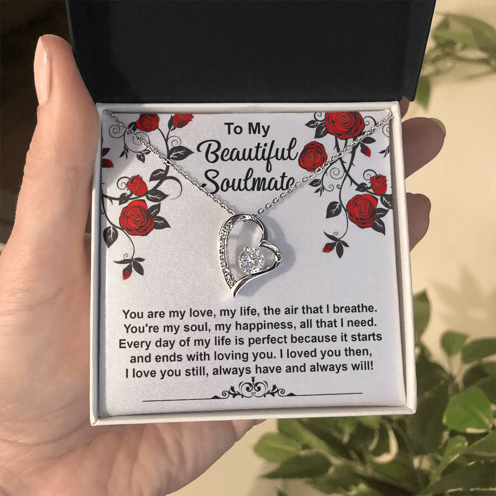 Soulmate-My Soul Forever Love Pendant Necklace