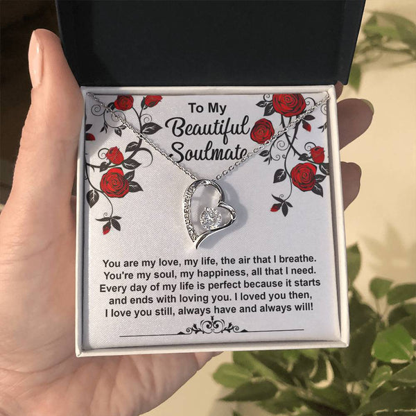 Soulmate-My Soul Forever Love Pendant Necklace
